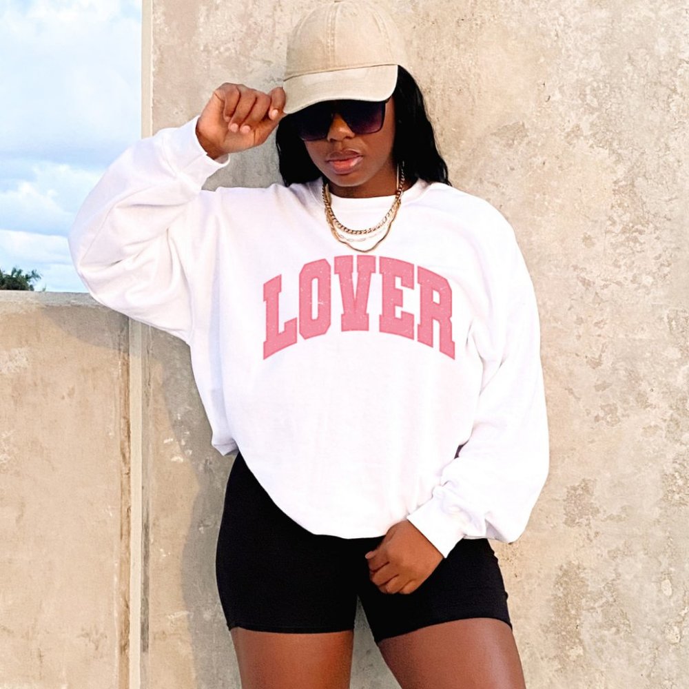 Custom Varsity Lover Sweatshirt